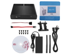 Mini PC Hystou P05b i7 7500u con 8 GB de RAM y 256 GB de SSD, excelente anfitrión con luz dorada