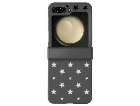 Funda para Samsung Galaxy Z Flip 5 AVIZAR Acrílico Negro