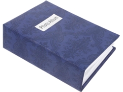 Álbum Fotos 6 Pulgadas Capacidad 100 Familiar Bolsillos Tarjetas Personalizado Familia Viajes Eventos Azul