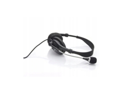 Auriculares con Micrófono ESPERANZA EH115 (Negro - Jack 3.5 mm - Alámbrico)