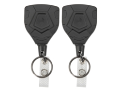 2 Llaveros De Cuerda Con Alta Elasticidad, Acero Inoxidable Resistente Al Desgaste, Retráctiles Para Uso En Exteriores.