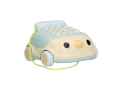 Teléfono De Juguete Infantil Con Forma De Pollo De Dibujos Animados, Coche Eléctrico Educativo Para Niños De 3 Años En Adelante (verde)