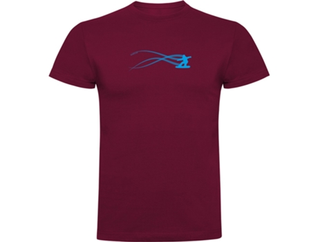 Camiseta de Hombre para Deportes de Nieve KRUSKIS Stella Rojo (M)