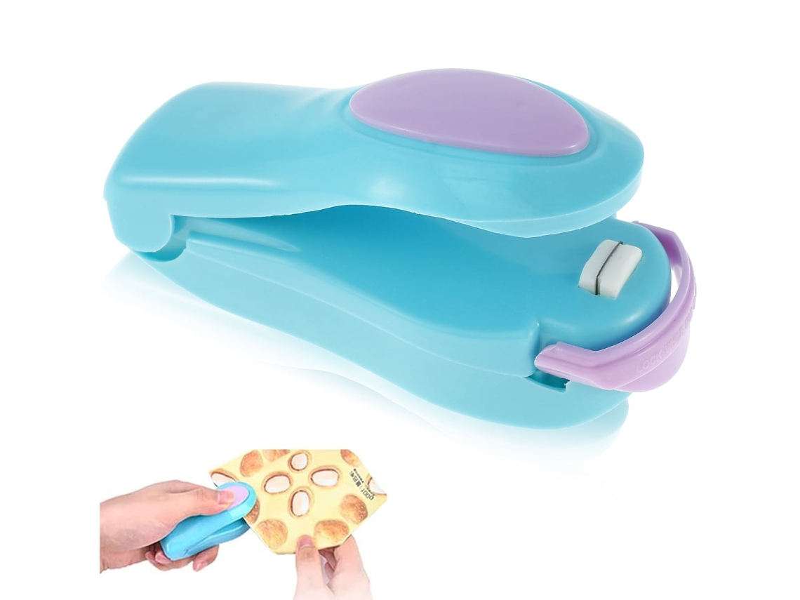Mini sellador portátil de bolsas de alimentos, sellador portátil de bolsas de plástico