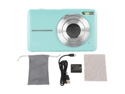 Cámara Digital De 44 Mp, 1080p Fhd Con Zoom De 16x, Pantalla De 2,4 Pulgadas, Compacta Y Pequeña Para Niños, Adolescentes Y Principiantes - Verde