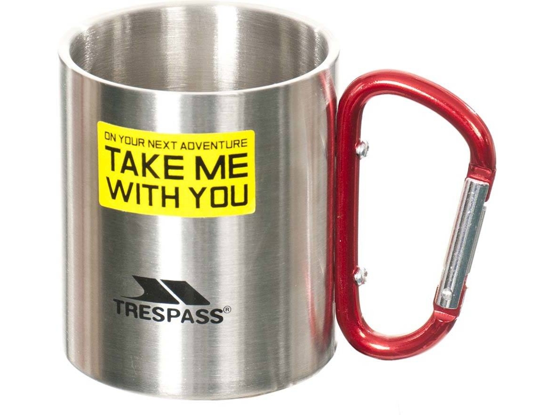 Taza para Camping TRESPASS Bruski (Acero inoxidable)