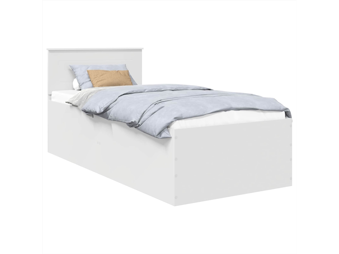 Maison Exclusive - Estructura De Cama 75 X 190 Cm Madera De Ingeniería