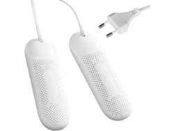 Secador Calefactor Blanco Para Zapatos/botas Con Enchufe Europeo, Deshumidifica, Elimina Olores Y Es Antibacteriano.