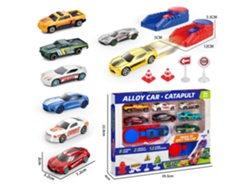 (8 Coches) Mini Coches Deslizantes De Metal Fundido A Presión A Escala 1/64, Juguetes Para Niños