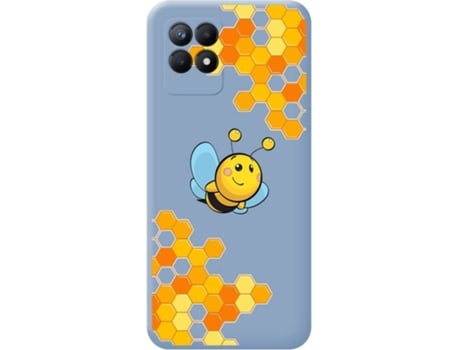 Carcasa Realme 8i TUMUNDOSMARTPHONE Abeja Azul