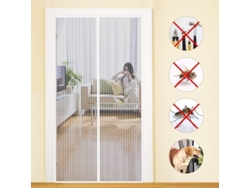Mosquitera Magnética Para Puertas – 220 Cm