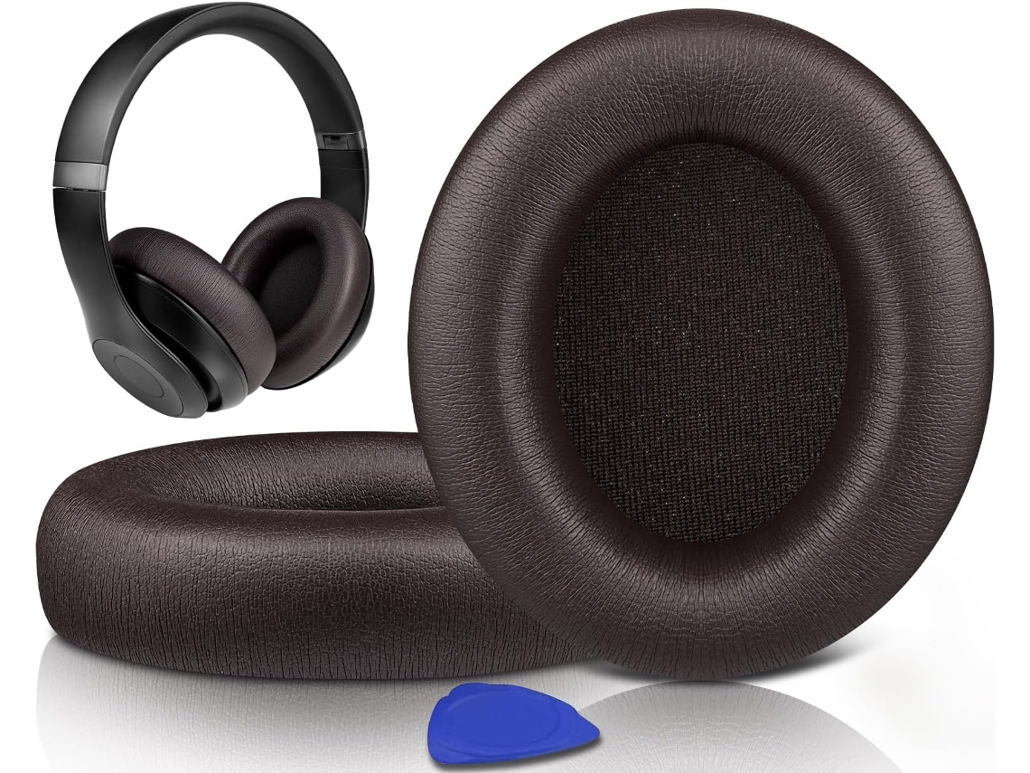 Almohadilla Para Auriculares Beats Studio Pro Wireless Noise Cancelling Marrón Profundo Zruxe