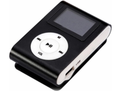Reproductor de MP3 digital con clip y pantalla LCD. Admite tarjetas Micro SD de hasta 32 GB. ¡Estilo Gokoco!