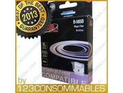 Cartucho De Tinta UPRINTJET Premium Negro Compatible Lc985 UPRINTJET