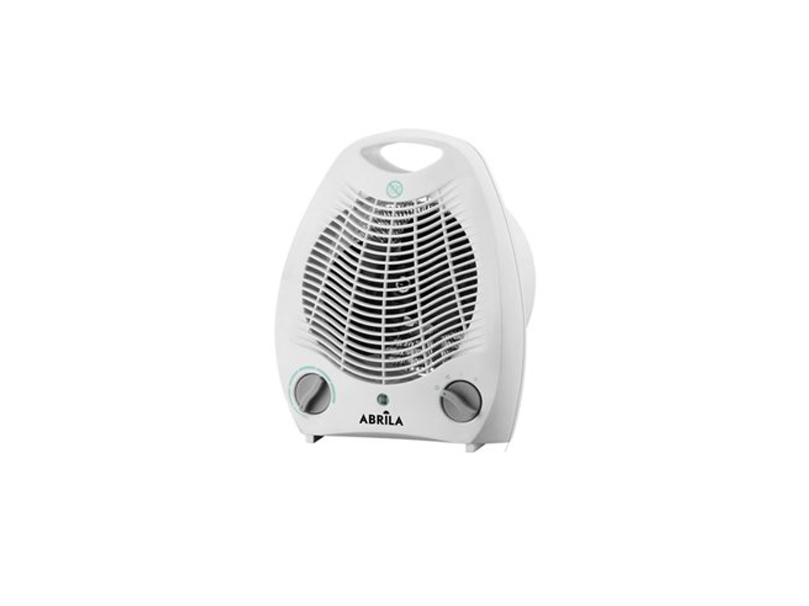Termoventilador Eléctrico 2000w Blanco Termostato Regulable 2 Potencias 3 Funciones Sistema Seguridad 29,5x21,9x13,1cm Candil