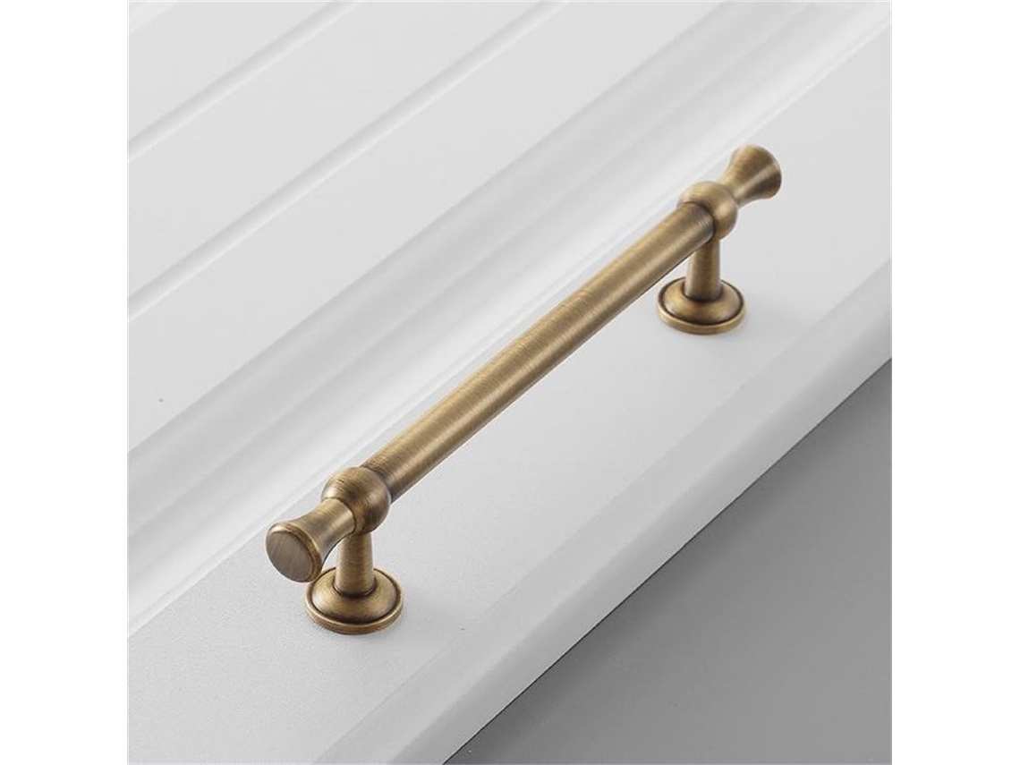 Tirador De Puerta De Latón 128 Retro De Cobre Macizo Para Armarios Y Muebles