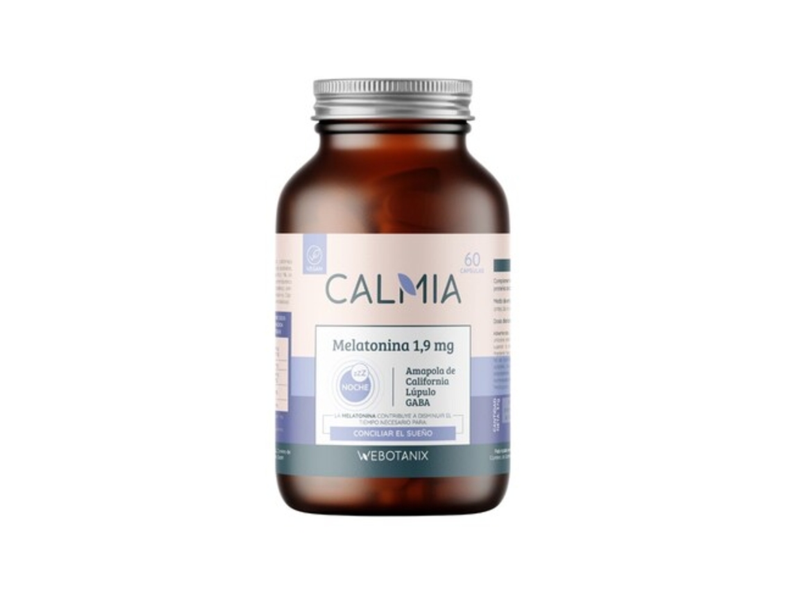 Calmia Noche Fuerte 60 Cápsulas Webotanix
