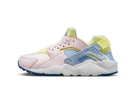 Zapatillas NIKE Air Huarache Run Jr Niños (36,5 - Azul y Rosa)