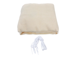 Vela De Sombra Cuadrada De 3x3 M, Color Beige, De Hdpe, Resistente A Los Rayos Uv, Para Patio Y Jardín.
