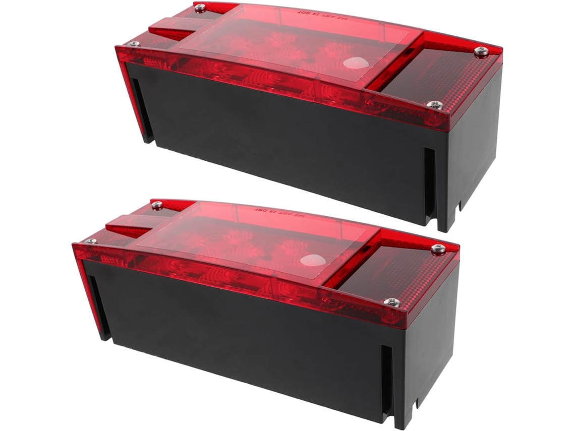 Juego De 2 Luces Traseras Led Para Remolque, Luces De Freno E Intermitentes Impermeables Para Camiones Y Barcos.