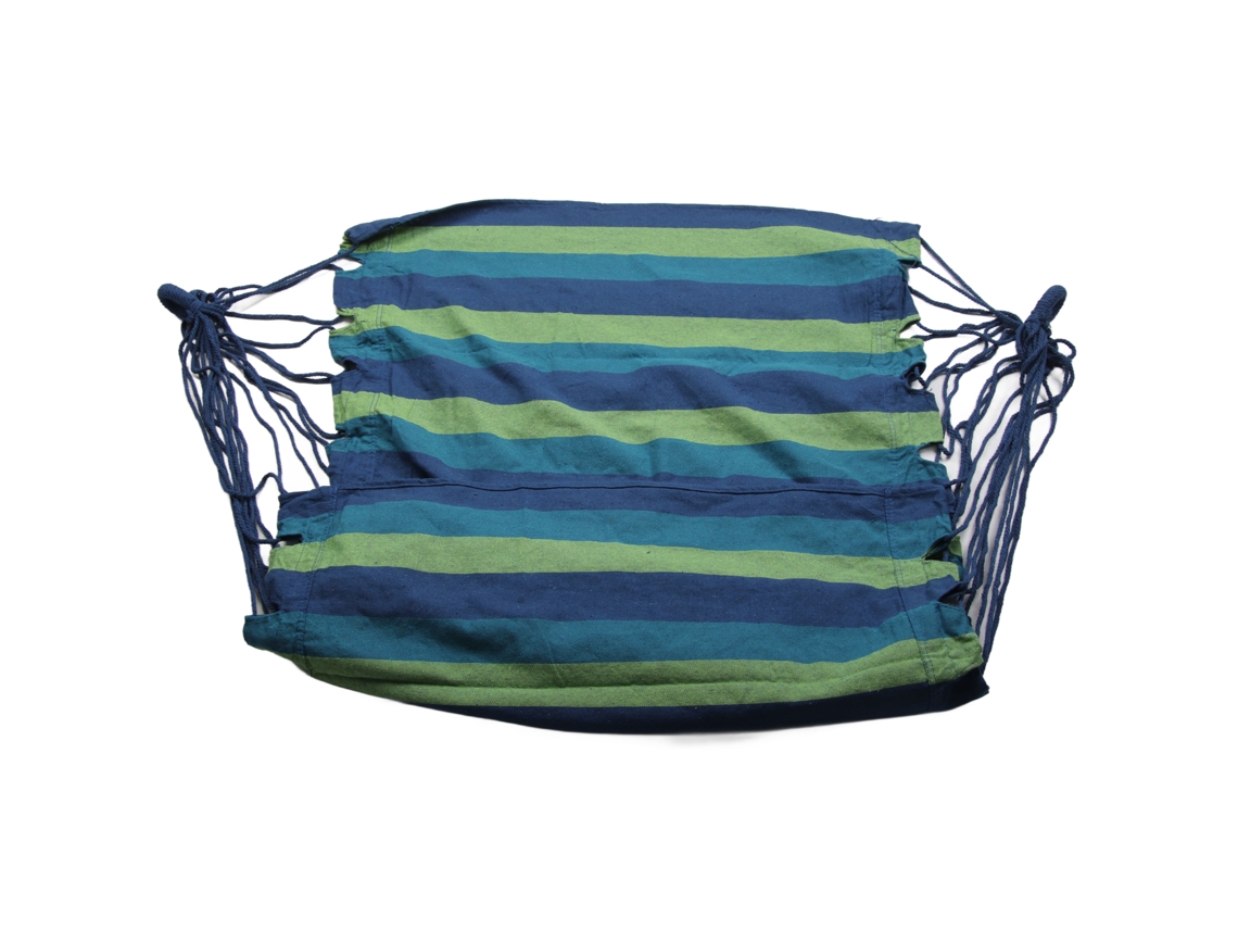 Silla Mecedora Colgante De Cuerda Con Lona Gruesa Para Dormitorio, Hogar, Jardín, Verde Fresco