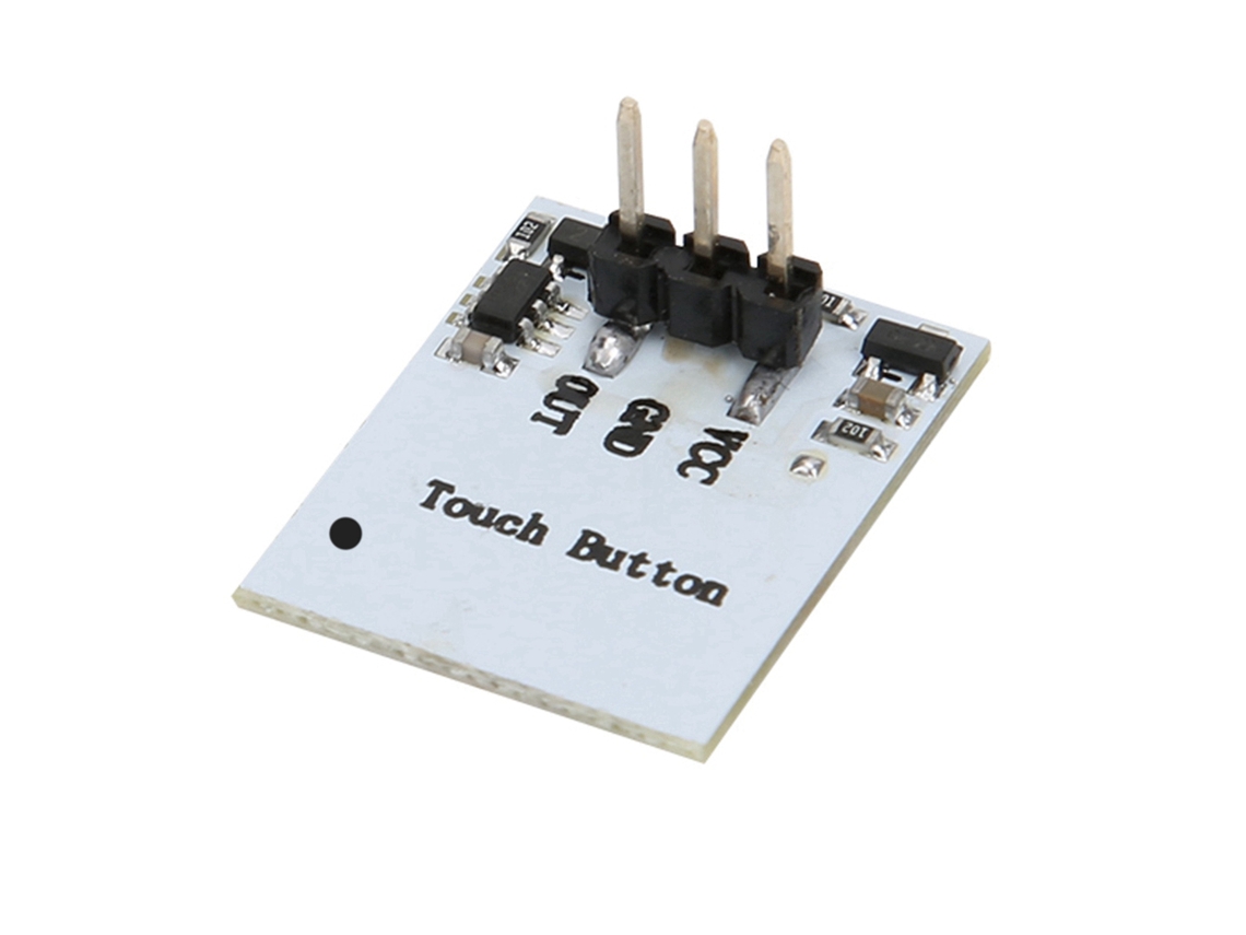 Módulo De Interruptor Táctil Capacitivo Anti-interferencia Con Sensor Led (2.7v-6v) Azul