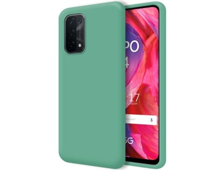 Carcasa Oppo A54 / A74 5G TUMUNDOSMARTPHONE Silicona Líquida Verde