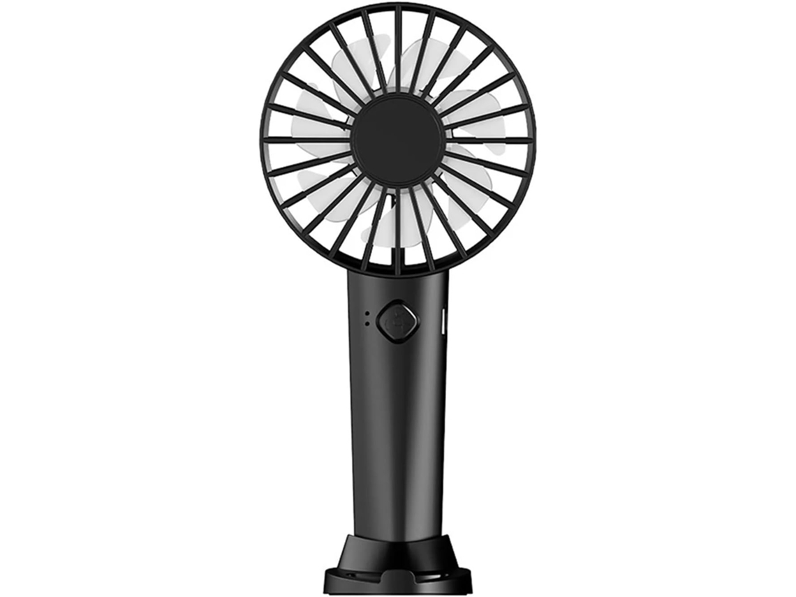 Ventilador de mesa portátil USB con enfriador de aire para uso doméstico y exterior.