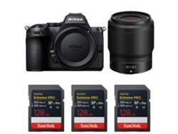 Nikon Z5 Ii + 50mm F/1.8 S + 3 Sandisk 128gb Extreme Pro Uhs-ii Sdxc + Ebook “20 Consejos Para Fotos Que Impactan”