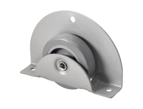 Rueda cama nido 60n50-pgi goma gris eje liso ALEX