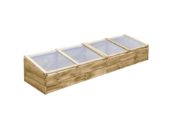 Maison Exclusive - Invernadero De Madera De Pino Impregnada 2 Uds 200x50x35 Cm