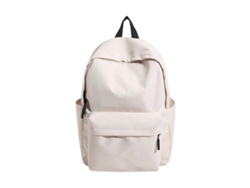 Mochila escolar de nailon para mujer, color liso, para portátil, ideal para adolescentes y niñas, perfecta para viajar.