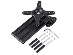 Soporte De Pared Para Televisores Led Lcd De Pantalla Plana De 10 A 27 Pulgadas Con Inclinación Y Rotación.
