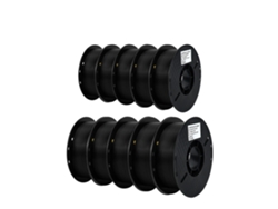 Filamento PLA para impresora 3D, diámetro de 1,75 mm, rollo de 1 kg, 10 kg PLA negro OEM