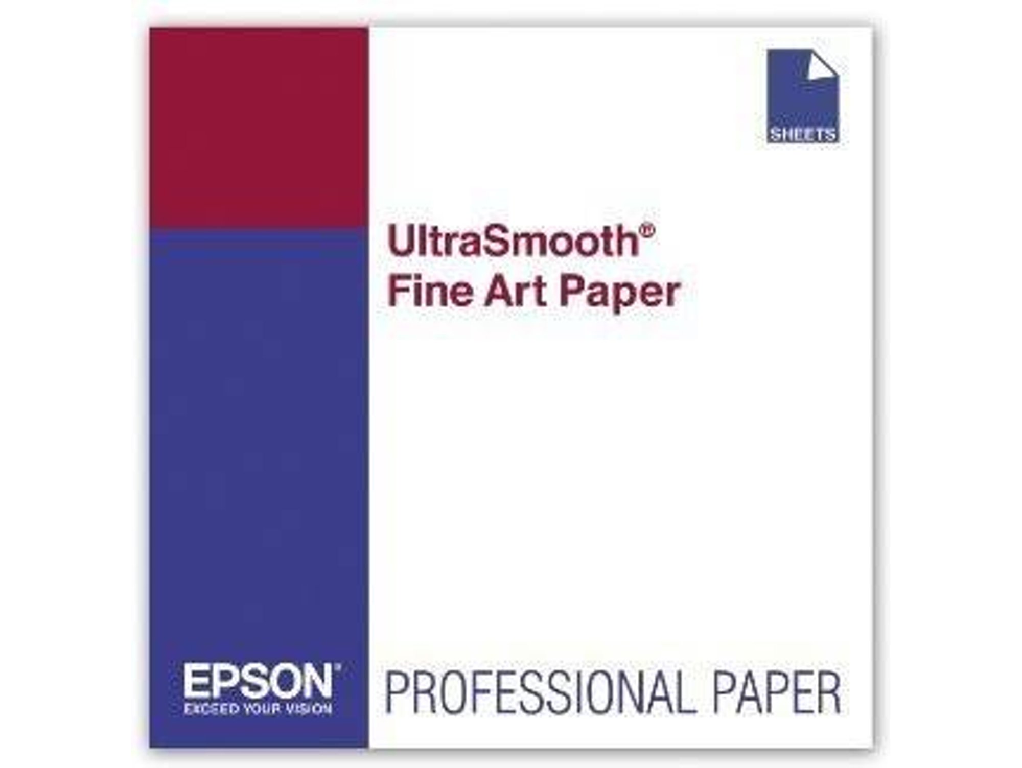 Epson Smooth Fine art a3+ 325 gm² 25 hojas papel para impresora ultrasmooth c13s041896 329x483 900