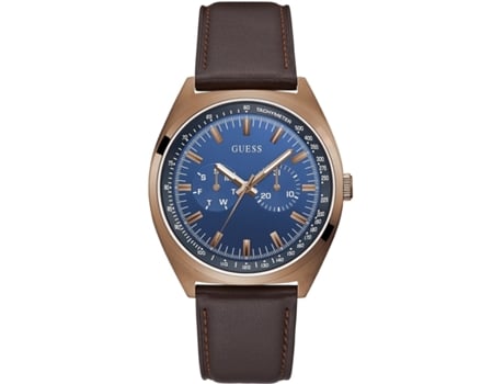 Reloj GUESS Hombre (Piel - Marrón)