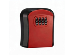 Caja De Llaves Chrui Segredo 4 Dígitos 8x4x9.5cm (rojo)