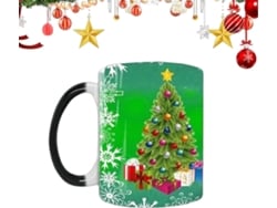 Caneca De Natal Que Muda De Cor | Caneca De Porcelana Para Bebidas – Caneca