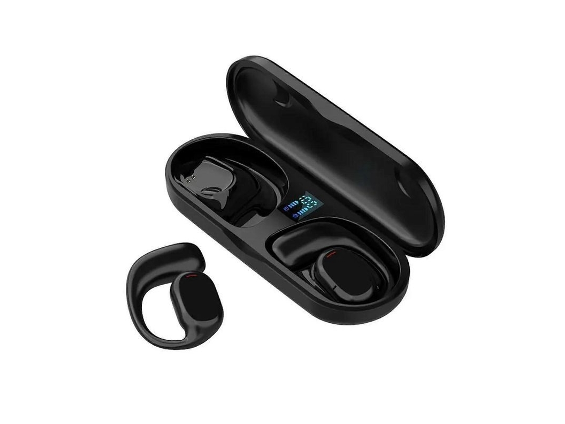 Auriculares Onear Js270 Bluetooth Inalámbricos Impermeables Con Estuche De Carga 33h Negro