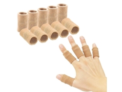 10 Pares De Fundas Para Dedos, Férula Para Pulgar Para Soporte, Elástica Transpirable, Protector De Compresión Para Aliviar El Dolor, Tri