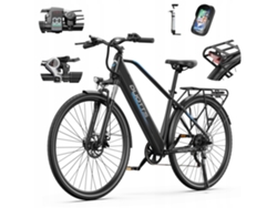 Bicicleta eléctrica Duotts C29 Lite, 250 W, 36 V 13 Ah, 25 km/h, 65 km de autonomía, sensor de velocidad