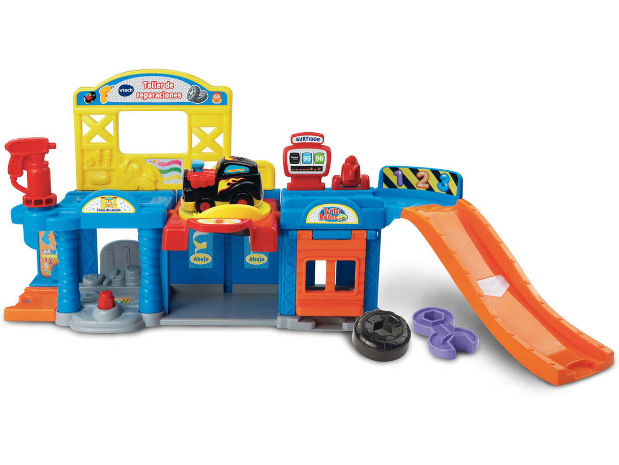 Pista de Coche VTECH  TTB: Taller de Reparaciones