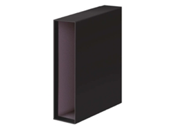 Funda Archicolor Dohe para Archivador de Palanca Formato Folio Cartón Rayado Color Negro