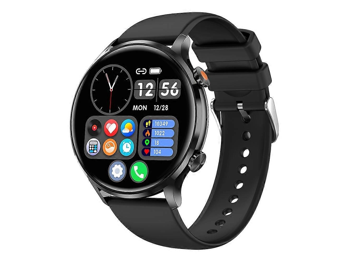 Reloj inteligente ultrafino QS40 de 1,39 pulgadas con correa de silicona, control de salud, llamadas Bluetooth, deportivo, Ly Ebike