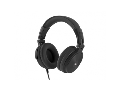 Auriculares AUDICTUS Voyager con Micrófono Negro