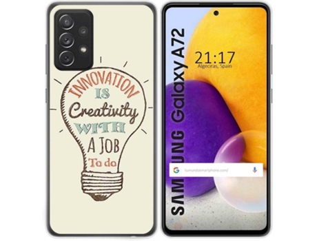 Carcasa Samsung Galaxy A72 TUMUNDOSMARTPHONE Creativity Multicolor