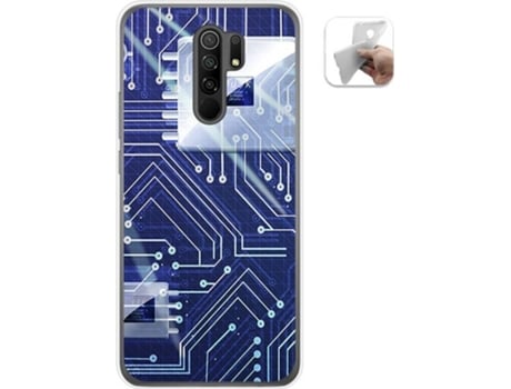 Carcasa Xiaomi Redmi 9 TUMUNDOSMARTPHONE Circuito Multicolor