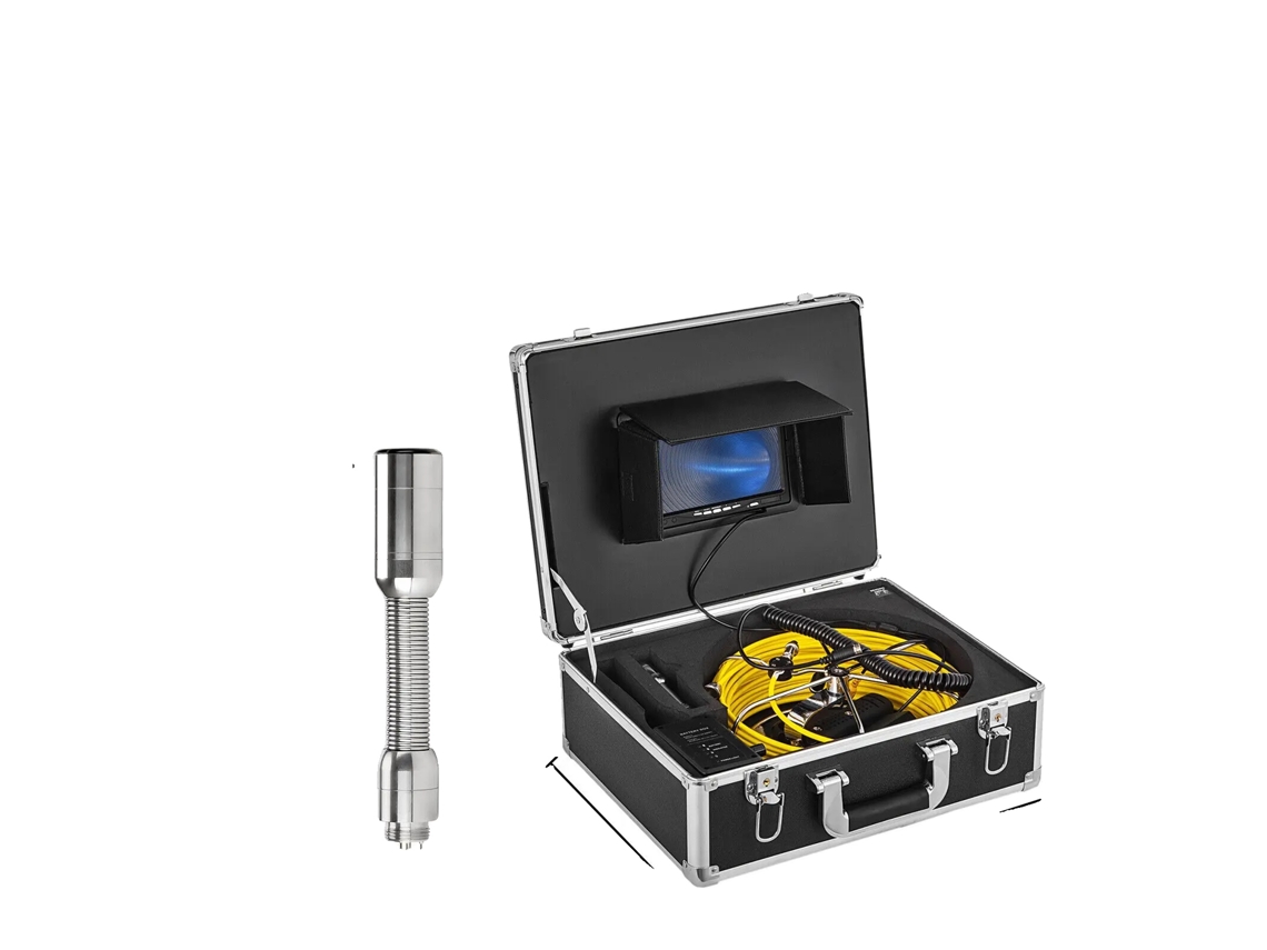 Cámara de inspección de tuberías, LCD de 9 pulgadas, cable de 50 m, cable LCD de 7 pulgadas, cable de 50 m OEM