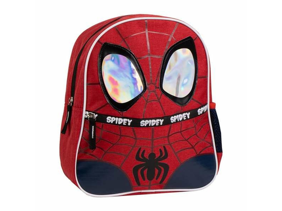 Mochila escolar de Spidey rojo