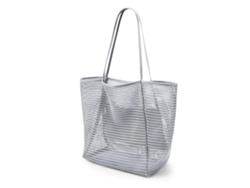 Bolso de playa grande con cremallera interior, bolso de hombro para mujer, bolso de hombro doble para compras y viajes Truyuety